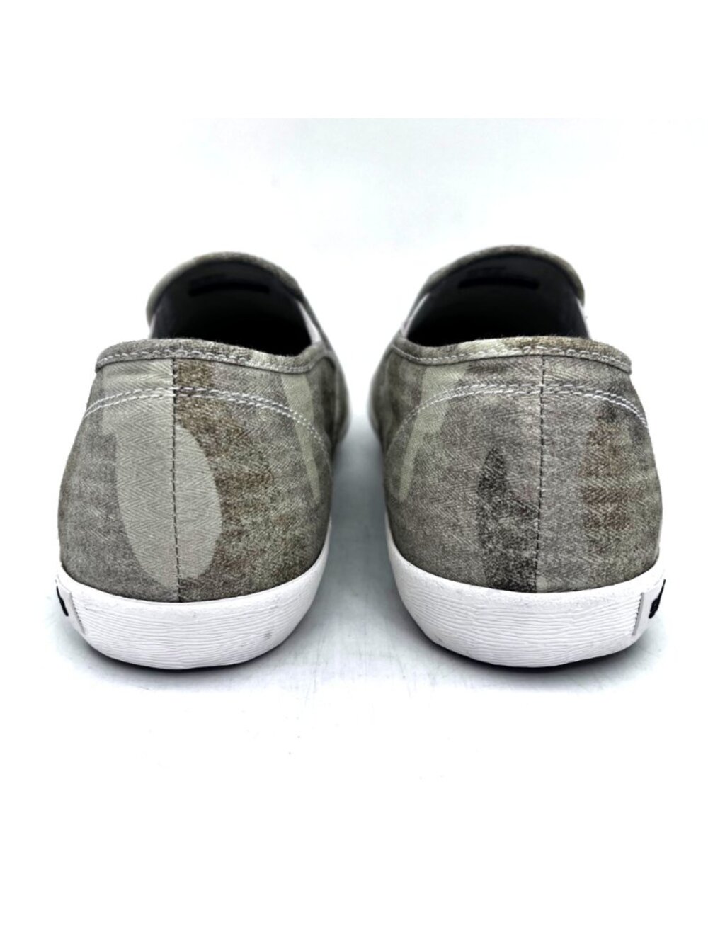 SeaVees Baja Slip-On Cream Camouflage Herringbone Twill Casual Womens Shoes US 8 - Picture 6 of 12